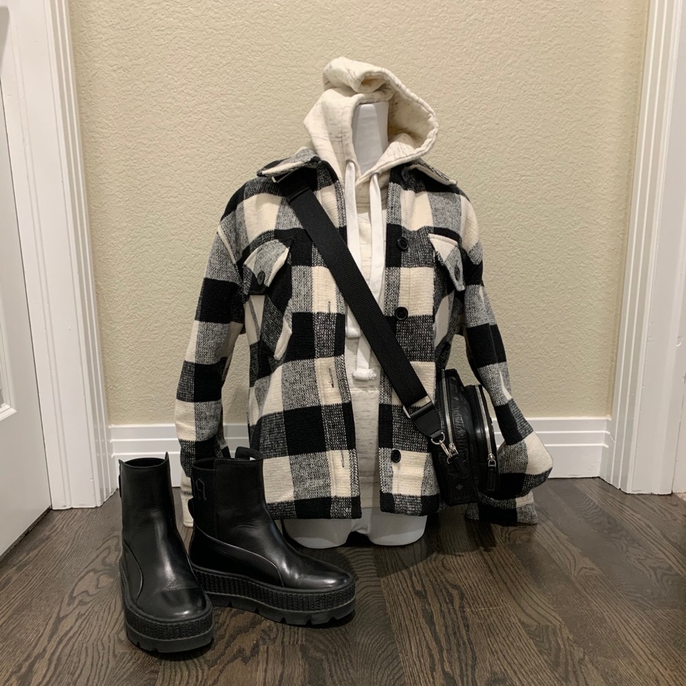 Ivory hoodie sweatshirt XS